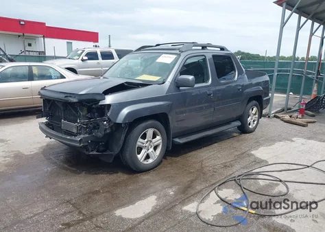 2013 Honda Ridgeline Rtl from USA, damaged, VIN 5FPYK1F58DB011414